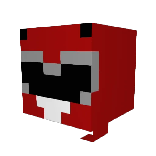 proracing53 Minecraft avatar head, 3D render