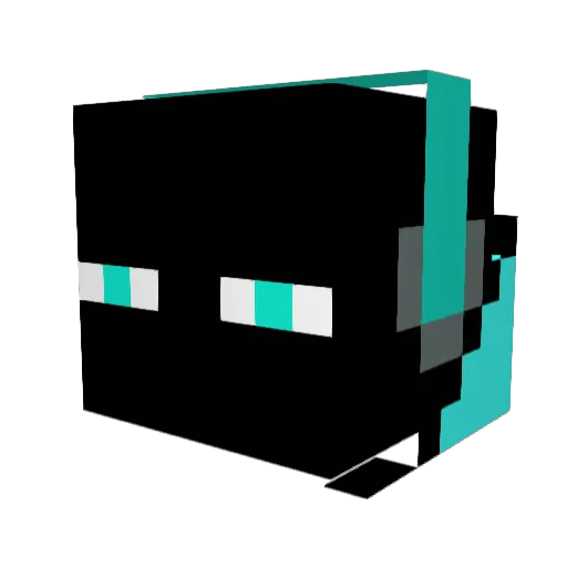 prosbane Minecraft avatar head, 3D render