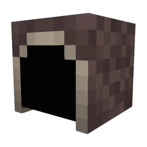 proserpineee Minecraft avatar head, 3D render