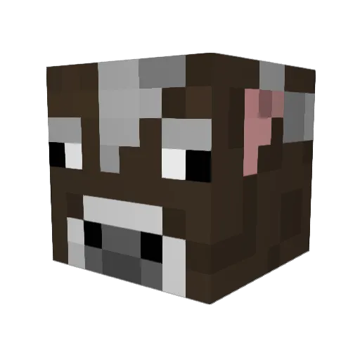prothriller Minecraft avatar head, 3D render