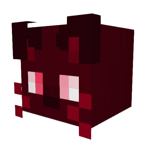 protocol18 Minecraft avatar head, 3D render
