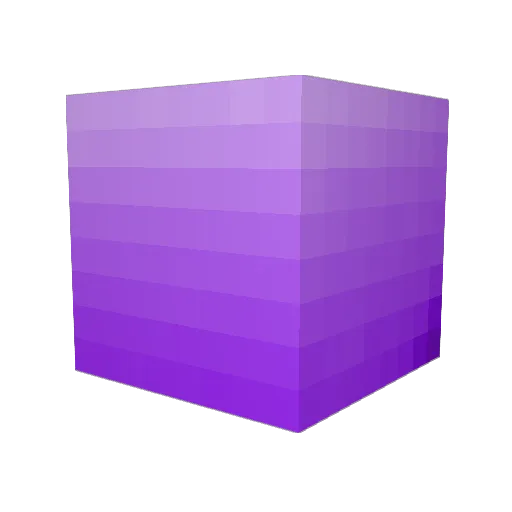 protondrive Minecraft avatar head, 3D render