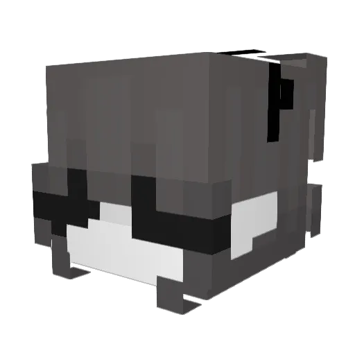prounknowdx Minecraft avatar head, 3D render