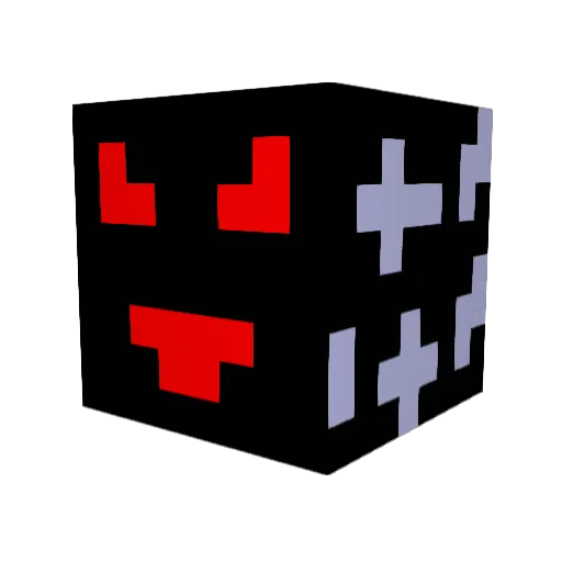prowos119 Minecraft avatar head, 3D render