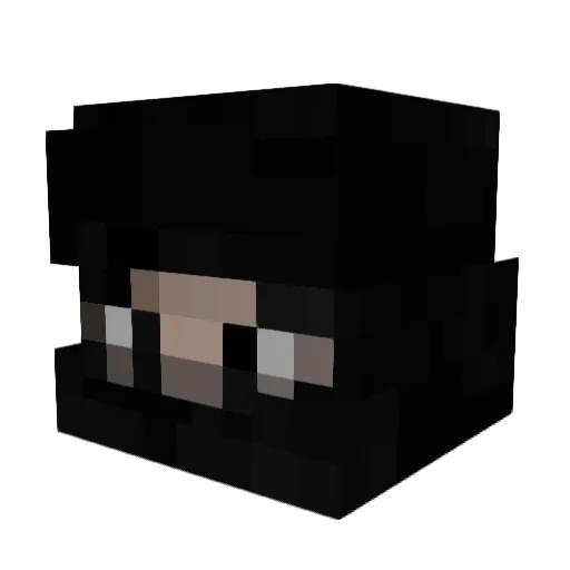 proxilith Minecraft avatar head, 3D render