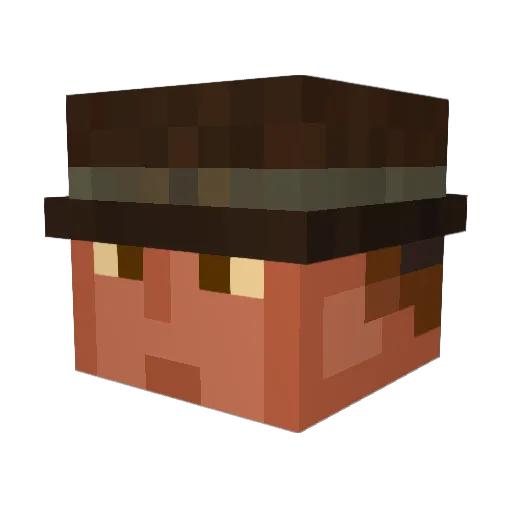 proximo3000 Minecraft avatar head, 3D render