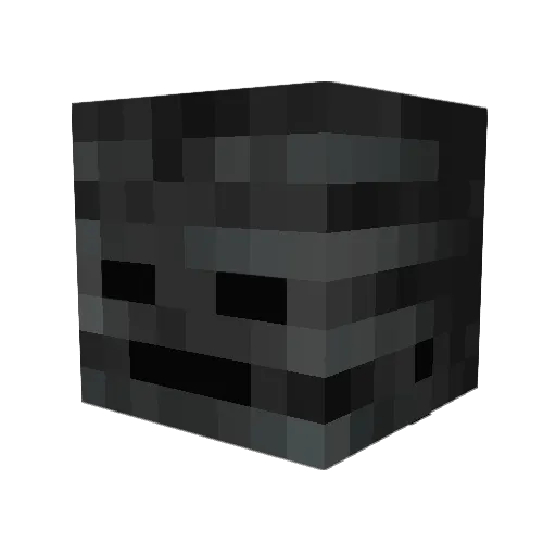 proxy_colosus Minecraft avatar head, 3D render