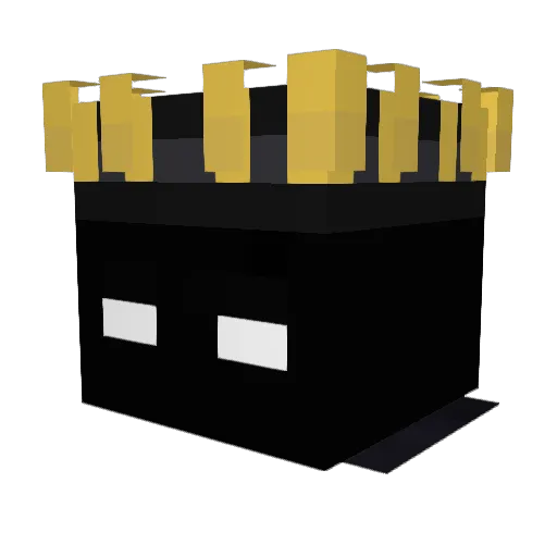 proxyjax Minecraft avatar head, 3D render