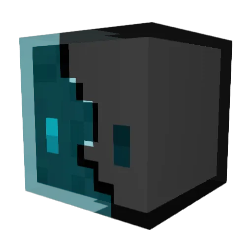 prozacjack Minecraft avatar head, 3D render