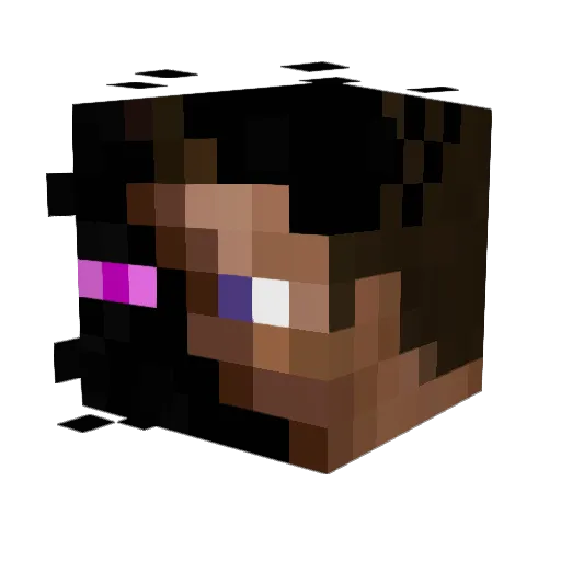 prozze___ Minecraft avatar head, 3D render