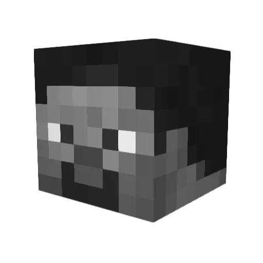 prxmeez Minecraft avatar head, 3D render