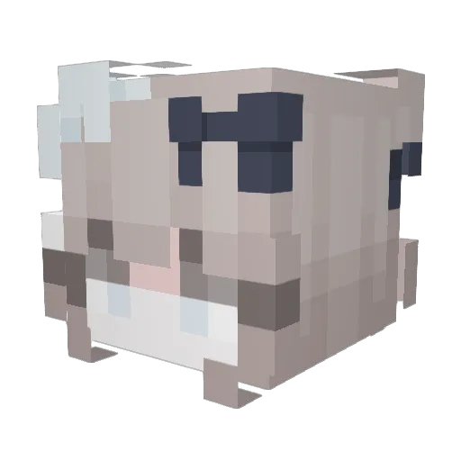 przemeczek14 Minecraft avatar head, 3D render