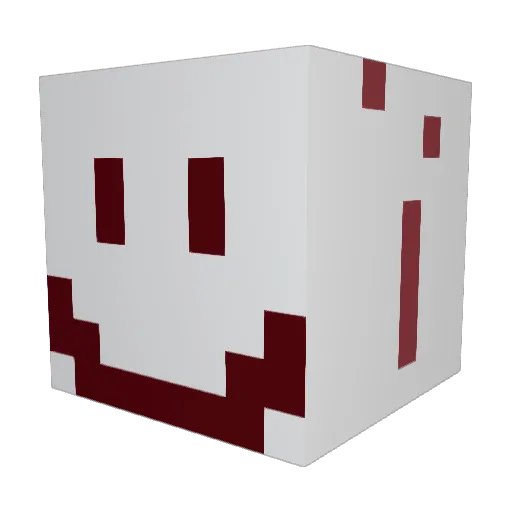 psgl15 Minecraft avatar head, 3D render