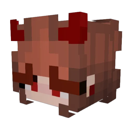 pshaze Minecraft avatar head, 3D render