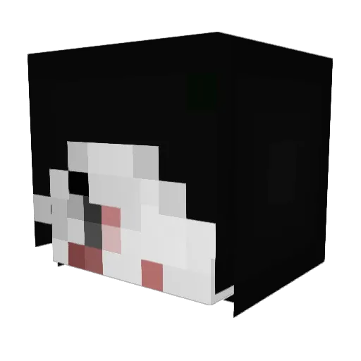 psihpsih95995 Minecraft avatar head, 3D render