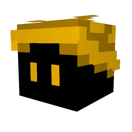 psionicatlas Minecraft avatar head, 3D render