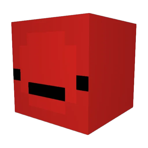 pslamy Minecraft avatar head, 3D render
