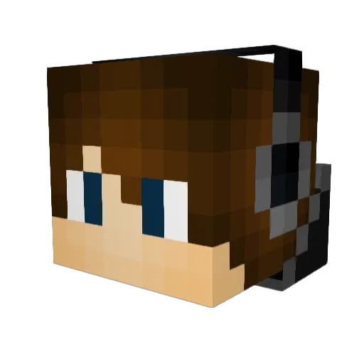 pspjoe22 Minecraft avatar head, 3D render