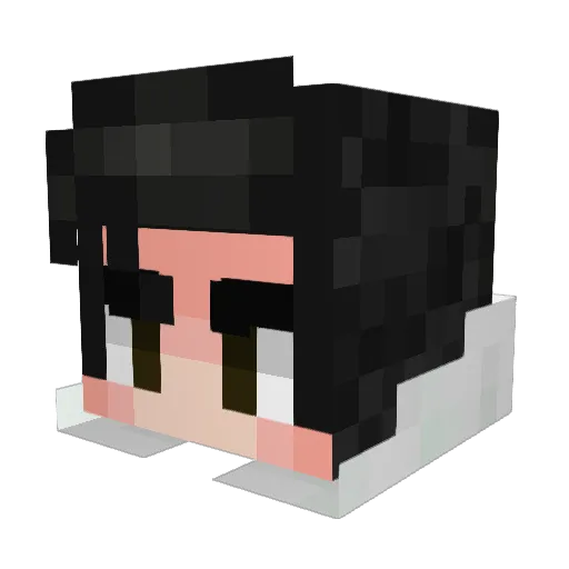 psschmp1 Minecraft avatar head, 3D render