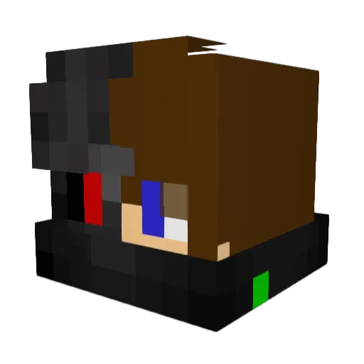 pswhite12 Minecraft avatar head, 3D render