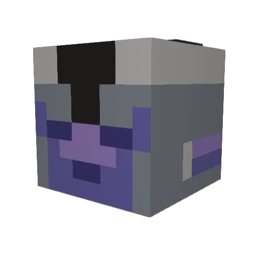 psxr716 Minecraft avatar head, 3D render