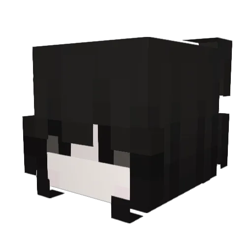 psy1x Minecraft avatar head, 3D render