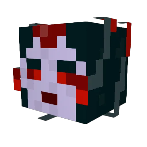 psyc00 Minecraft avatar head, 3D render