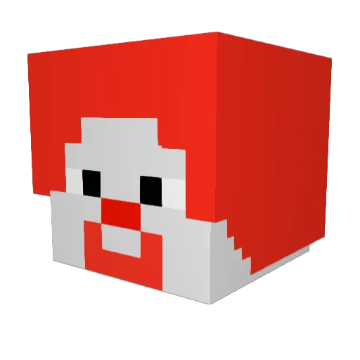 psychoboykk Minecraft avatar head, 3D render