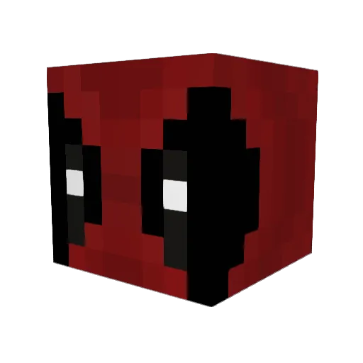 psygia Minecraft avatar head, 3D render