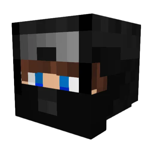 psykoz25 Minecraft avatar head, 3D render