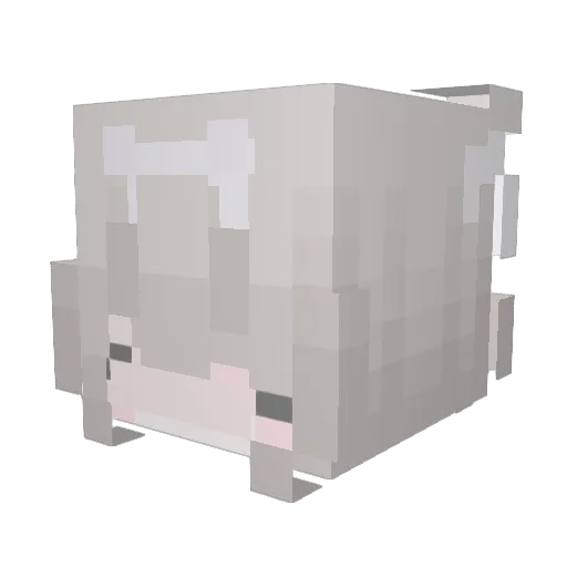 psyodore Minecraft avatar head, 3D render
