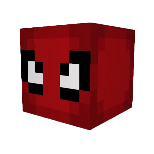 ptgrapher Minecraft avatar head, 3D render