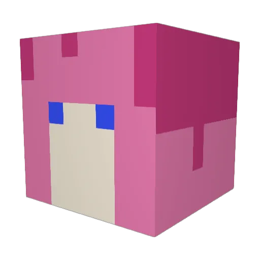 ptitbulle03 Minecraft avatar head, 3D render