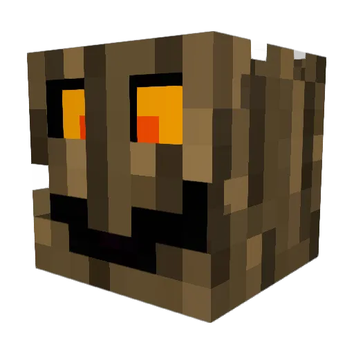 ptouffu Minecraft avatar head, 3D render