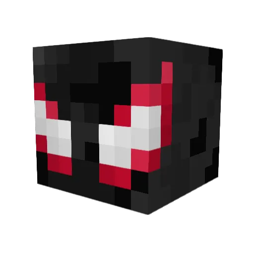 pu2002 Minecraft avatar head, 3D render