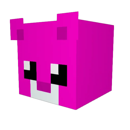 publicblade Minecraft avatar head, 3D render