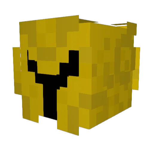 publicboy_03 Minecraft avatar head, 3D render