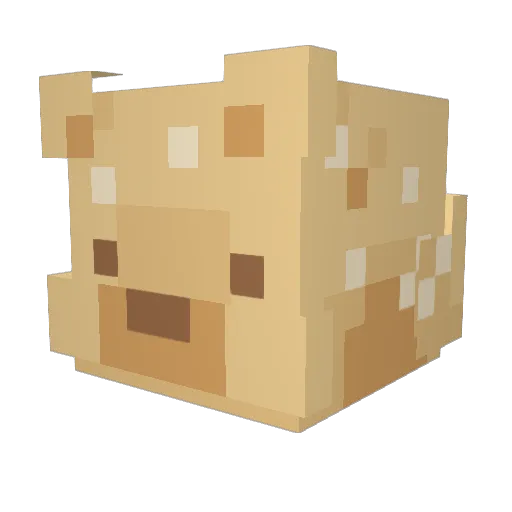puchi993 Minecraft avatar head, 3D render