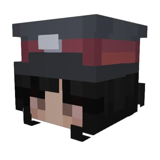 puckster10 Minecraft avatar head, 3D render
