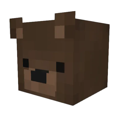puddingmmmm Minecraft avatar head, 3D render