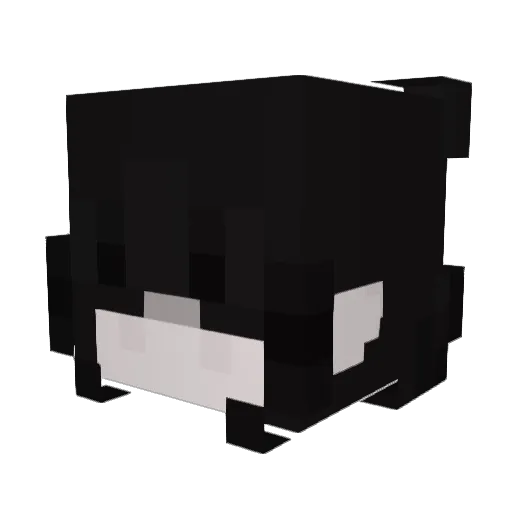 pudr Minecraft avatar head, 3D render
