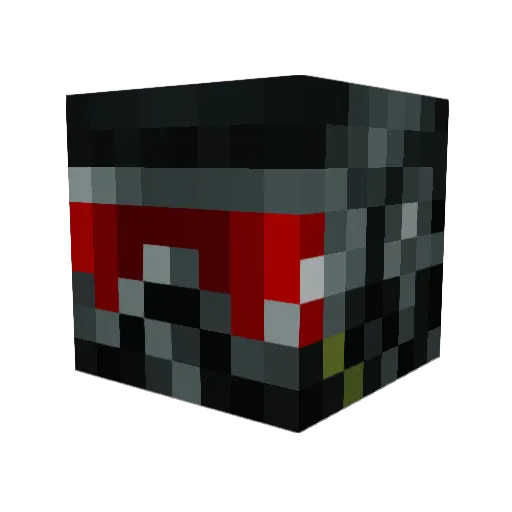 puff909 Minecraft avatar head, 3D render