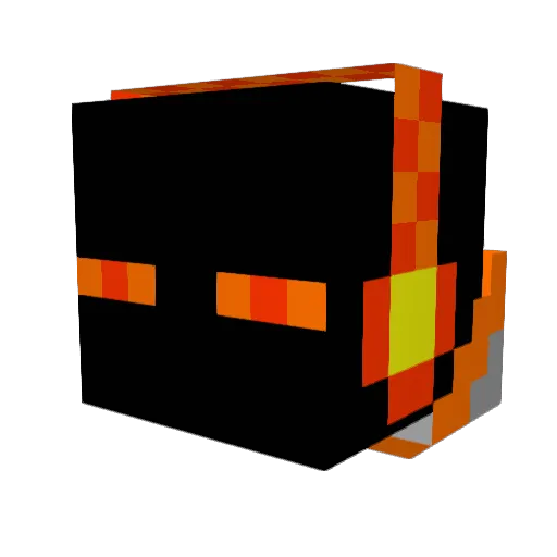 pufflestheb1tch Minecraft avatar head, 3D render