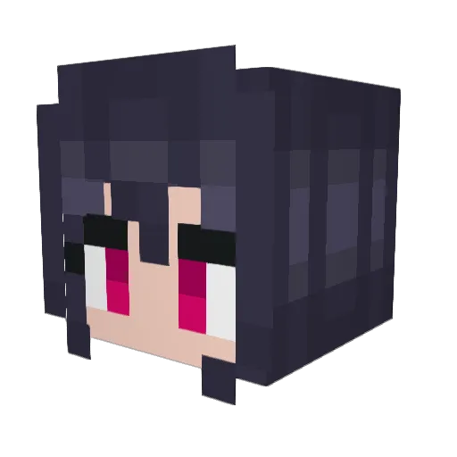 pugi0705 Minecraft avatar head, 3D render