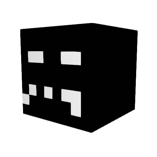 pugkiller32 Minecraft avatar head, 3D render