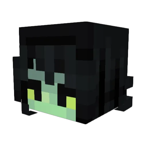 pulmonaryarchery Minecraft avatar head, 3D render