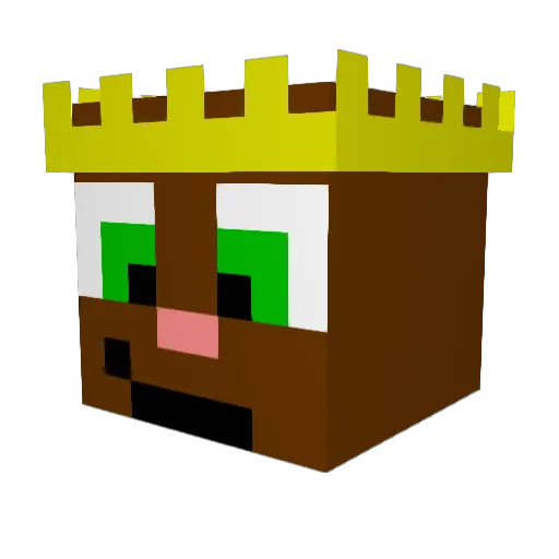 puma_99 Minecraft avatar head, 3D render