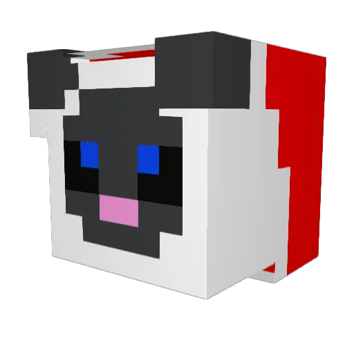 pumalover7 Minecraft avatar head, 3D render