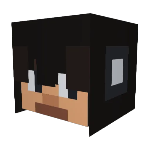 pumat343 Minecraft avatar head, 3D render