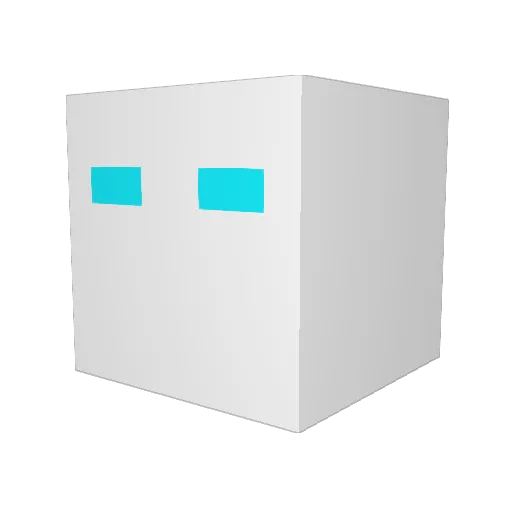pumbaEO Minecraft avatar head, 3D render
